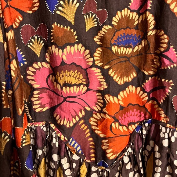 Farm Rio Bright Flora Mini Dress - Picture 9 of 11